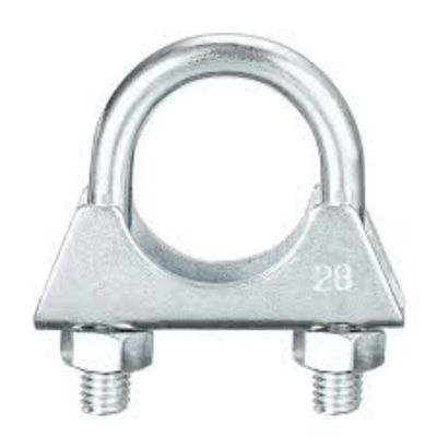 Custom Made U Shaped Bolts for Drawing Operations in Stainless Steel and Carbon Steel