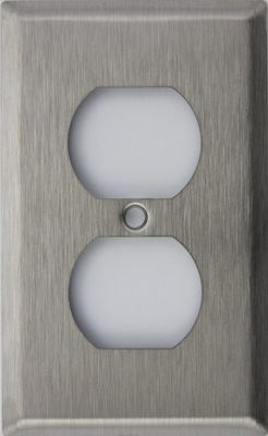 ROHS ISO Certified Stainless Steel Wall Plate for Switches Customizable as per Demand