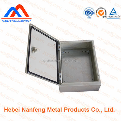 Custom Aluminum Extrusion Box with Powder Coating Surface Finish and Bending Process