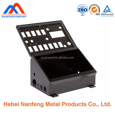 Custom Aluminum Extrusion Box with Powder Coating Surface Finish and Bending Process