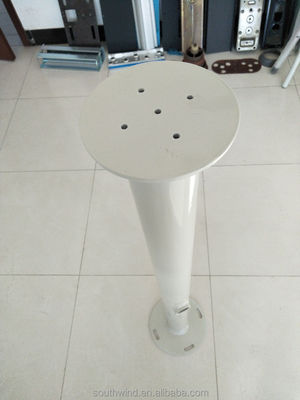 Custom Made Steel Basse Foundation Pedestal for Industry and Customer's 3D Drawing