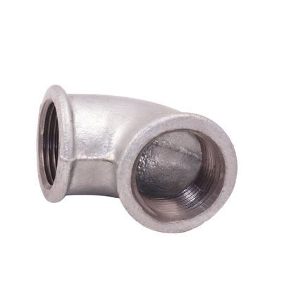 Flange Connection Galvanized Carbon Steel Pipe Fittings Metal Elbows with Materials