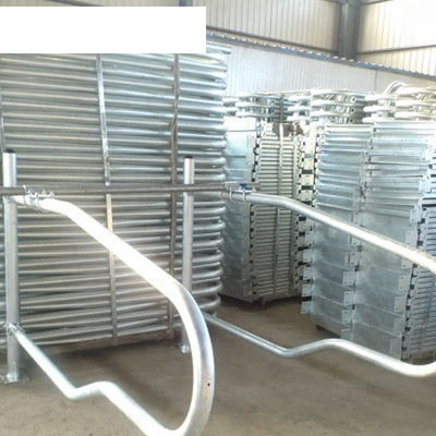 Strong Advantage Welded Stainless Steel Cow Feeding Freestand Divider with Painted
