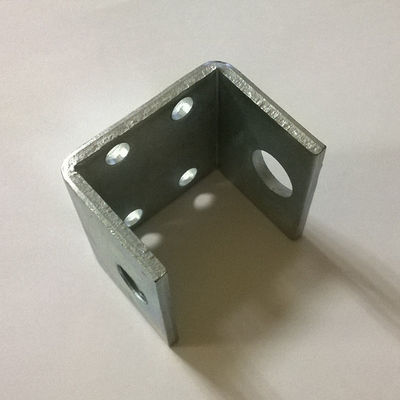 Cabinet Shelf Mounting U Shaped Metal Bracket Stamping with Tolerance /- 0.02 /-0.05