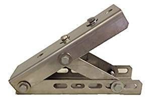 Awning Roof Rack Cage Gutter Mount Brackets Galvanized Steel Construction