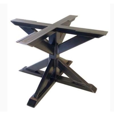 Furniture Leg Stainless Steel Square Style Pedestal Table Base for Customized Furniture