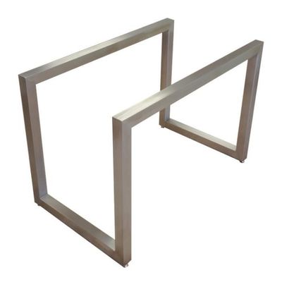 Customized Furniture Leg Metal Bar Table Base Frame with Adjustable and Black Finish