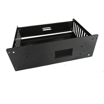 Zinc Plated Custom Sheet Metal Laser Cutting Processing Stamping Chassis Enclosure Part