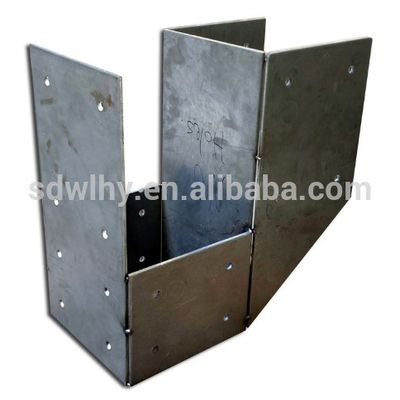 Customized Metal Brackets for Wood Beams Single-side Bracket Customization