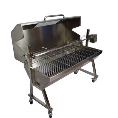 Tuning Process Stainless Steel Santa Maria BBQ Grill for Customized Color Options