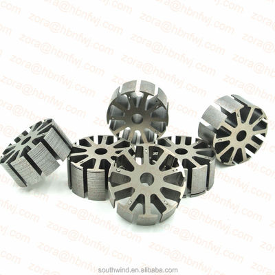 ISO/TS 16949 2000 Certified Custom Silicon Steel Lamination Rotor and Stator for Motor