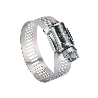Large Heavy Duty Stainless Steel Hose Clamp with Customized Size and Powder Coating