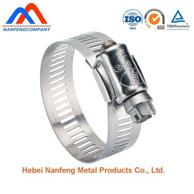 Large Heavy Duty Stainless Steel Hose Clamp with Customized Size and Powder Coating