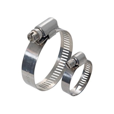 Large Heavy Duty Stainless Steel Hose Clamp with Customized Size and Powder Coating