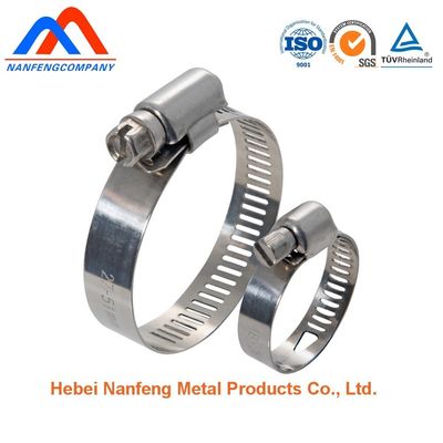 Large Heavy Duty Stainless Steel Hose Clamp with Customized Size and Powder Coating