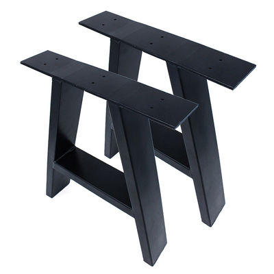 Single-side Bracket Structure Modern Dining X Shaped Metal Table Legs for Industrial