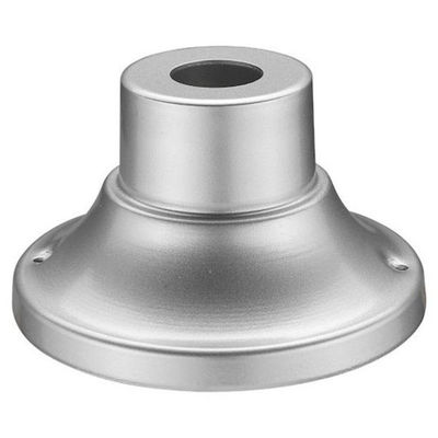 Black Coated Outdoor Light Post Fixture with Steel Material and Pier Mount Pole Base