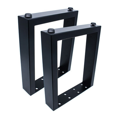 Single-side Bracket Structure Modern Dining X Shaped Metal Table Legs for Industrial