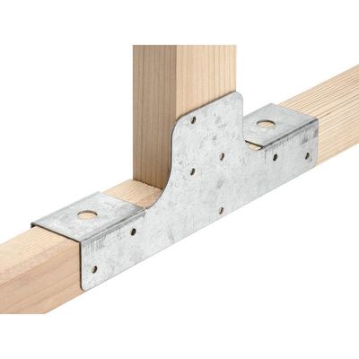Customized Wood Connector Hardware Metal Bracket for Timber and ISO9001 2008 Certified