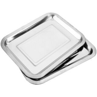 304 Baking Tray/ Non Stick Cake Pan Baking/ Stainless Steel Cookie Sheet Customized