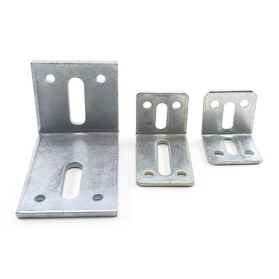 Customized Logo Galvanized Flat Corner Bracket for Nonstandard Construction Machinery