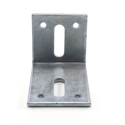 Customized Logo Galvanized Flat Corner Bracket for Nonstandard Construction Machinery