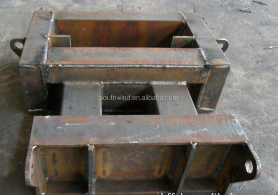 Customized Heavy Steel Welding Fabricated Frame Parts with Micro Machining Capability