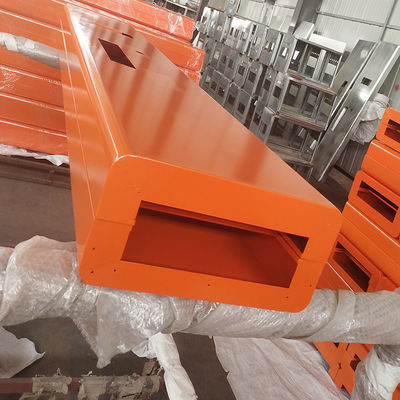 Heavy Structural Steel Fabrication Custom Sheet Metal Welding for OEM Cubical Parts
