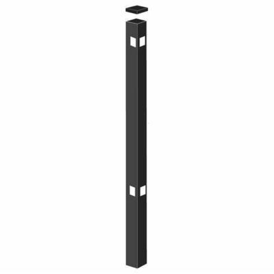 Round Corner Steel Metal Fence Posts for Nonstandard and Customizable Fencing Solutions