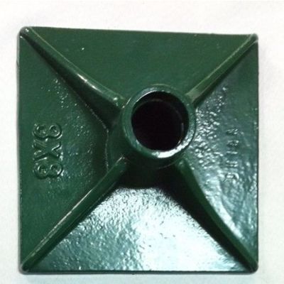 Used Widely Customized Cast Iron Guardrail Fixed Base with EU/ISO9001 2008 Certificate