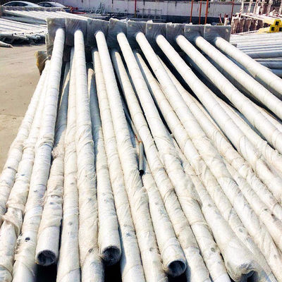 Customized 6M -12M Parking Lot Galvanized Steel Street Light Poles Nonstandard