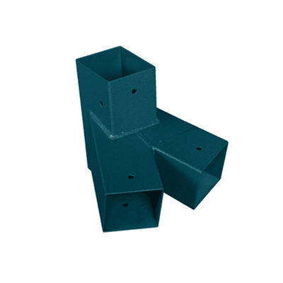 Customized Logo 3-Way Square Wooden Swing Set Frame and Corner Brace for Outdoor Fun