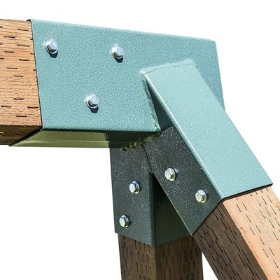 Easy Install 1-2-3 Heavy Duty Steel A-Frame Swing Bracket with Triangle Bracket Structure