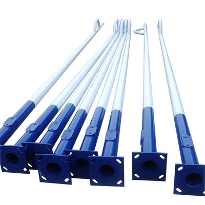 Round Tapered Hot Dip Galvanized Outdoor Light Pole 5-12m for Customer Requirements