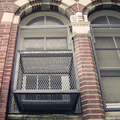 Air Conditioner Window Protection with ISO9001 2008 Certificate and Punching Machine
