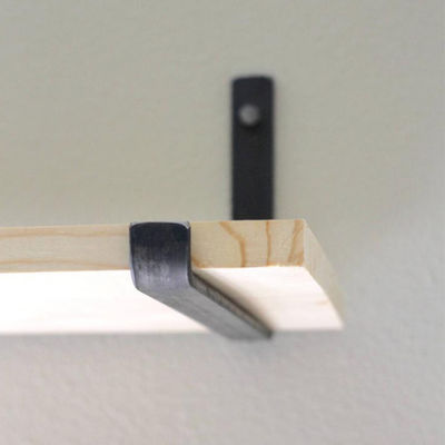 Drilling Process Heavy-Duty Steel Shelf Bracket for Fixed Bracket