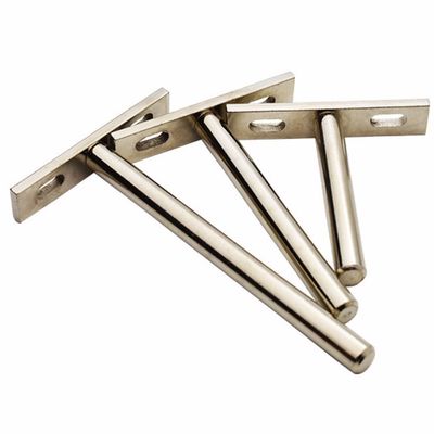 Furniture Heavy Duty Brackets for Stainless Steel or Brass Concealed Wall Shelf Support