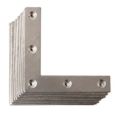Multipurpose Customized L Shape Angle Bracket with Holes Strong and Sturdy