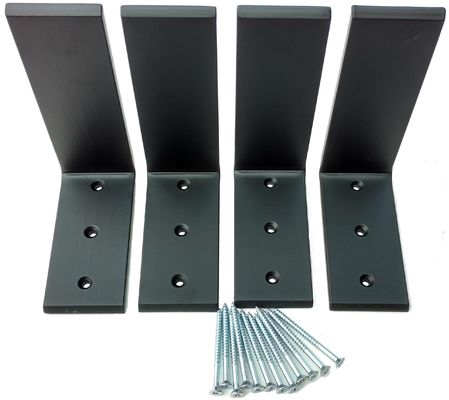 Heavy Duty Floating Countertop Support Bracket Custom Design for Single-side Bracket