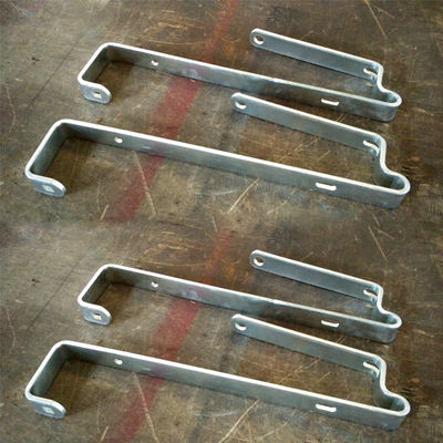 Powder Coating Surface Corner Wall Mounting Bracket for Customized Color Metal Bracket