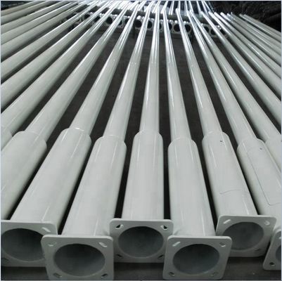 Highway LED Street Light Lamppost with Single-Side Bracket Structure Cast Iron Poles