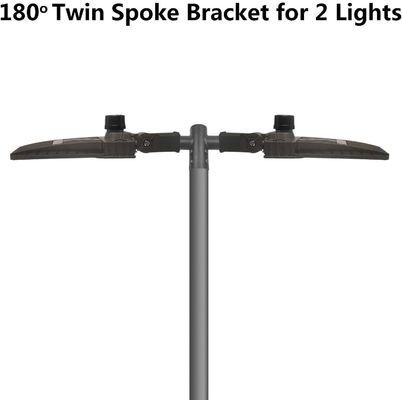 Anodized 180 Degree Twin Spoke Bracket Mounting Accessories for LED Parking Lot Light