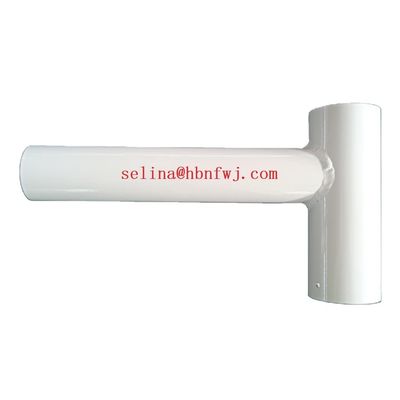 Customized Steel Aluminum Single Arm Horizontal Pole Top Bracket for In-house Inspection