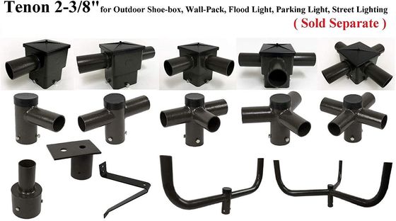 Customized Steel Aluminum Single Arm Horizontal Pole Top Bracket for In-house Inspection