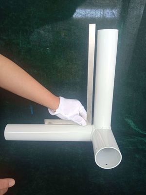 90 Deg. Twin Spoke Pole Top Mount Bracket with Single-side Structure and Any Color