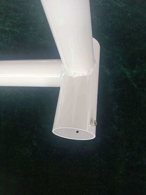 90 Deg. Twin Spoke Pole Top Mount Bracket with Single-side Structure and Any Color