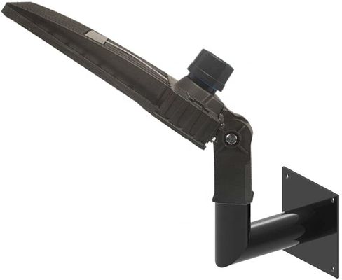 Anodized 90 Degree L-Shape Square Pole Top Bracket for LED Shoebox Parking Lot Light Pole