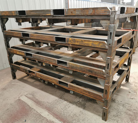 Custom Processing Galvanized Heavy Steel Structure Fabrication with Customized Logo