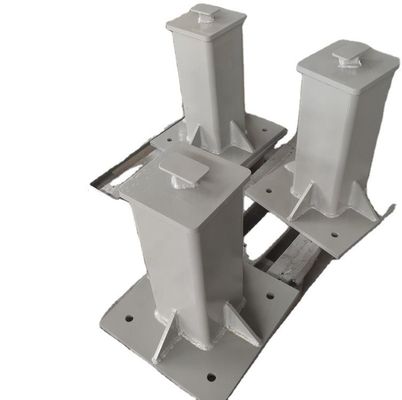 Drilling Process Hot Dip Galvanized Welded Ground Anchor Column Foundation Pipe Bracket