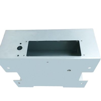 Automated Press Line for Custom White Powder Coating Sheet Metal Stamping Bending Welding Punching Fabrication